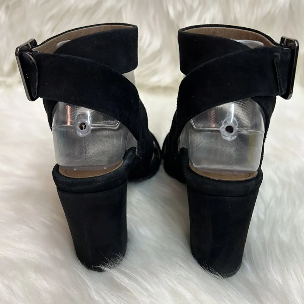 Vionic Womens Perk Blaire Black Suede Ankle Strap Heels Size 6Medium (B, M) B22B - Image 9