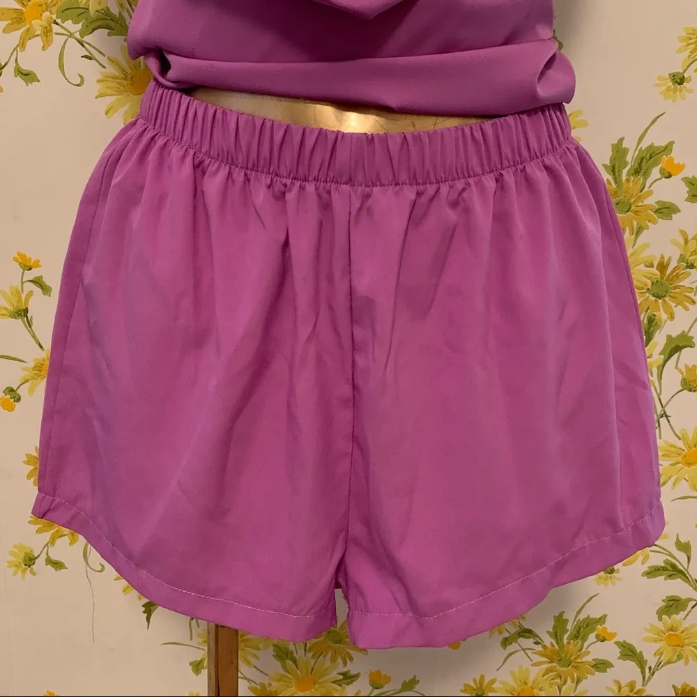 Two piece short matching set in lilac size S/M - Image 4