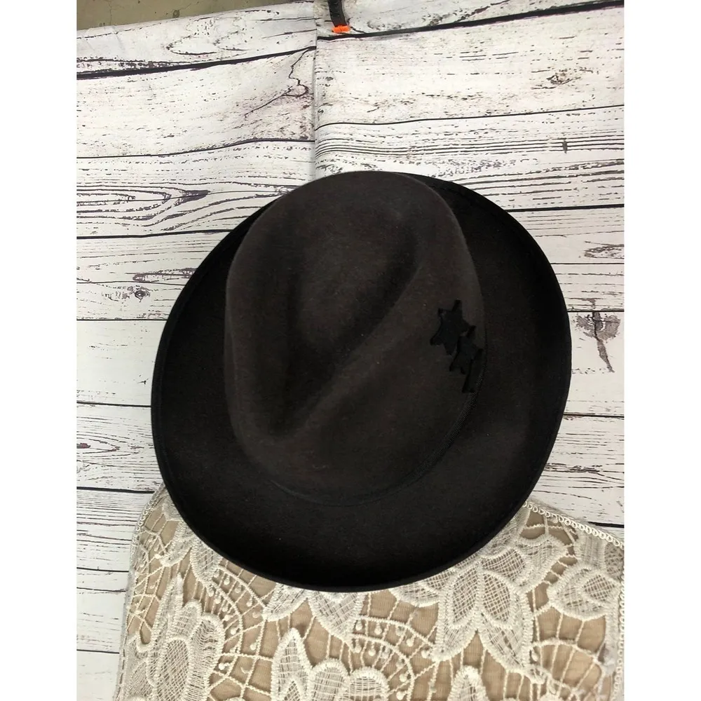 John callanan brown wool Fedora hat - Image 4