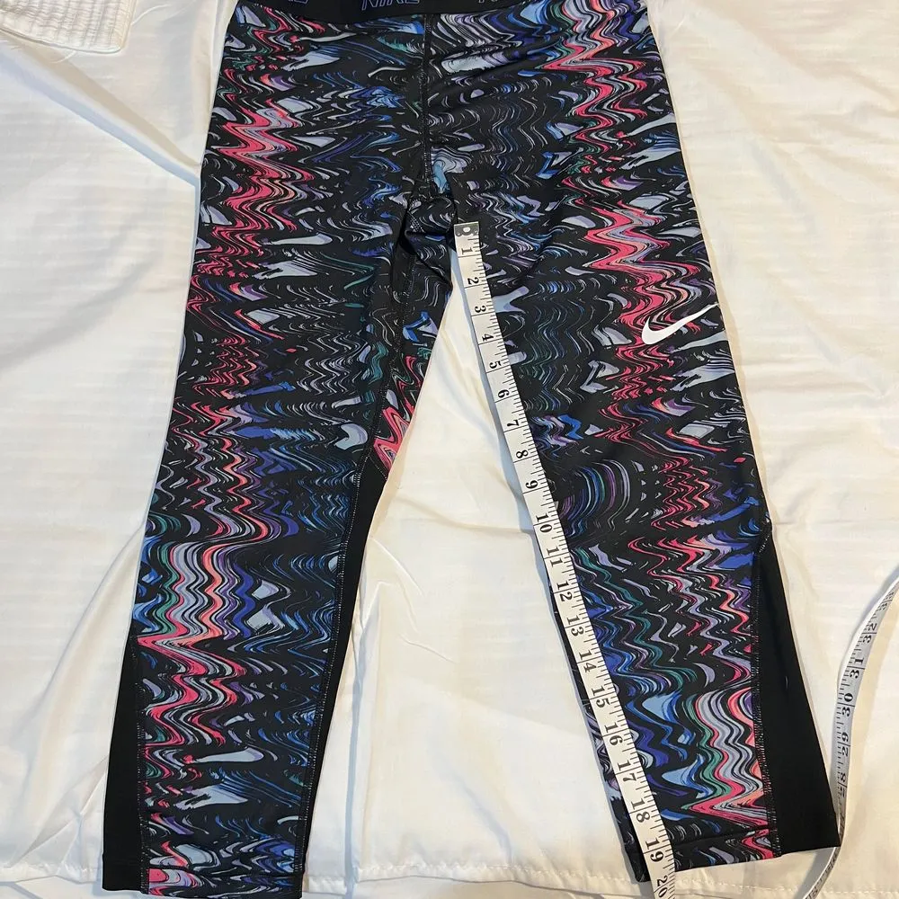 Nike‎ Dri-FIT Wave Pattern Base Layer Athletic Leggings Compression  - Large - Image 5