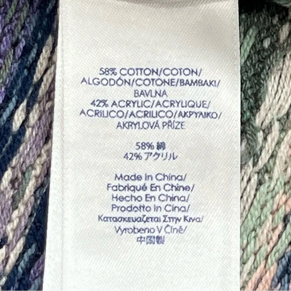 Chaps Fair Isle Collared Sweater Vest XS Petite - Image 12