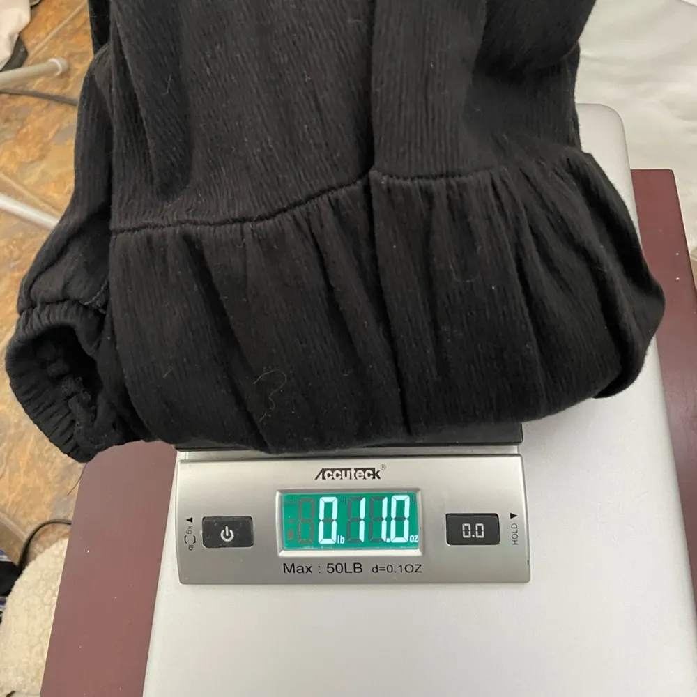 NWT TOPSHOP Women's 3/4 Sleeve Embroidered Smock Dress Black Floral‎ Sz 12 - Image 8