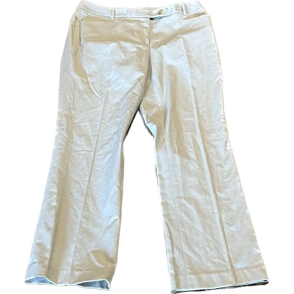 Calvin Klein, straight leg, cotton, blend pants, modern fit‎ women’s size 4 - Image 2