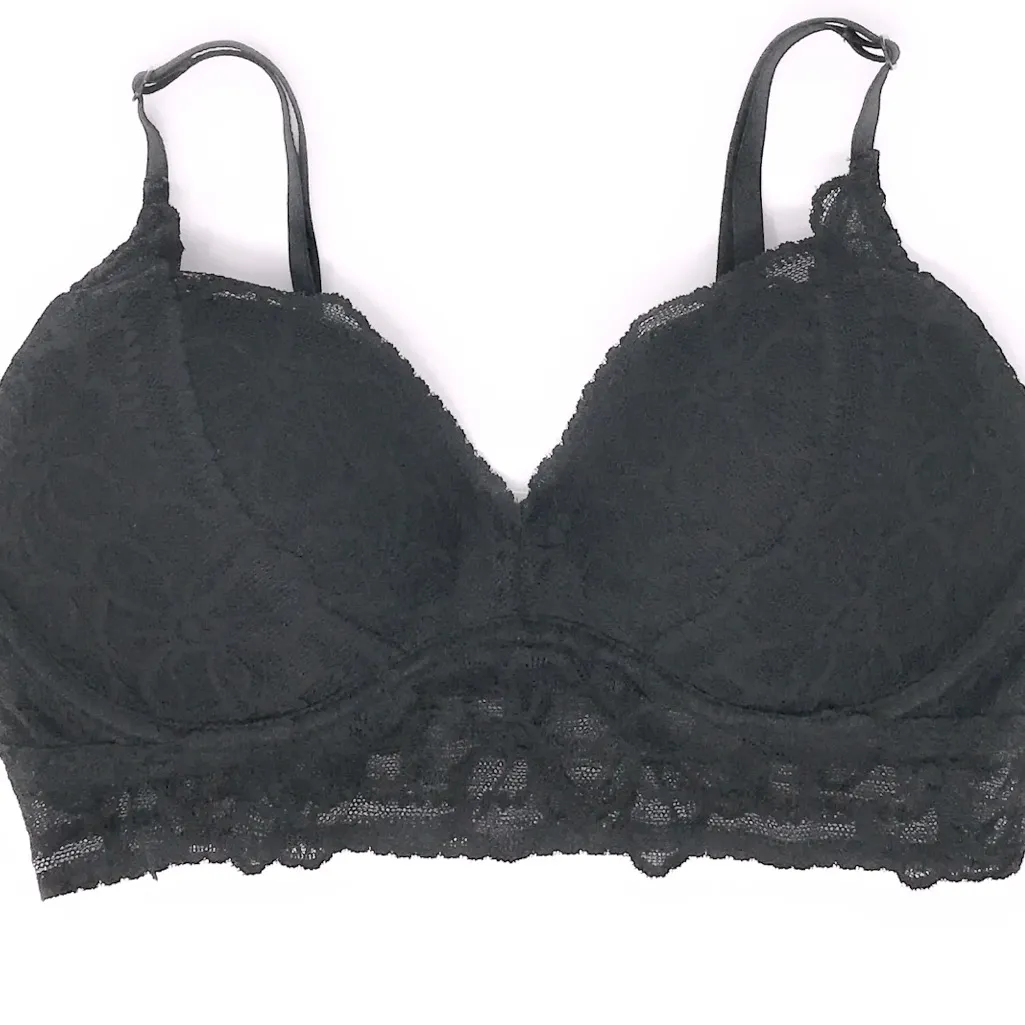 Victoria’s Secret PINK Lace Black Push-up Bralette - Image 11