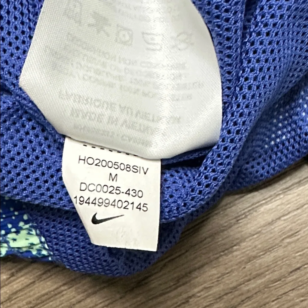 Nike Sportswear Woven High Rise Joggers Blue Green Cheetah DC0025-430 Medium - Image 14