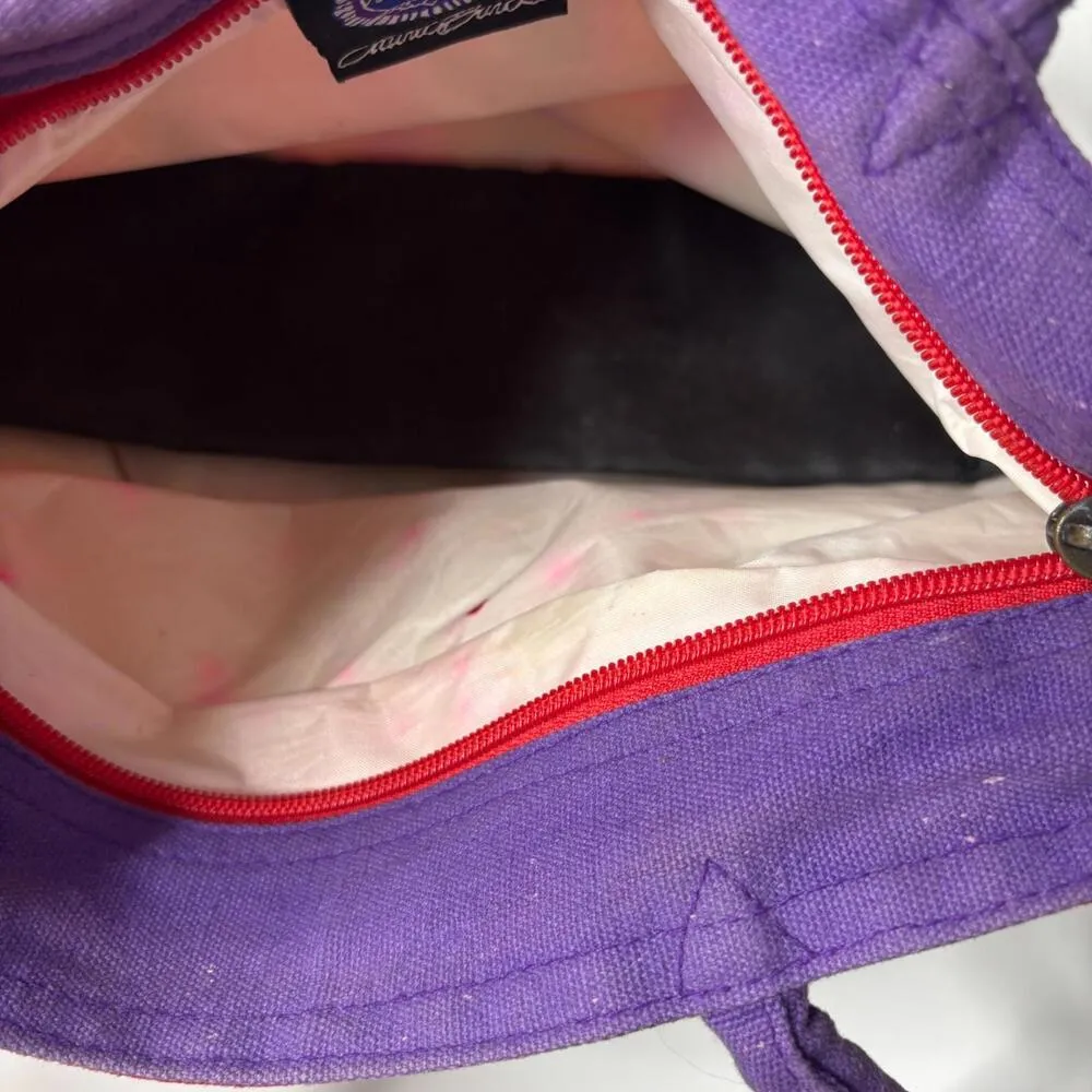 Laurel Burch Rainbow Horse Bag Purse Art ***FOR REPAIR, PARTS, PROJECT, CRAFTING - Image 7