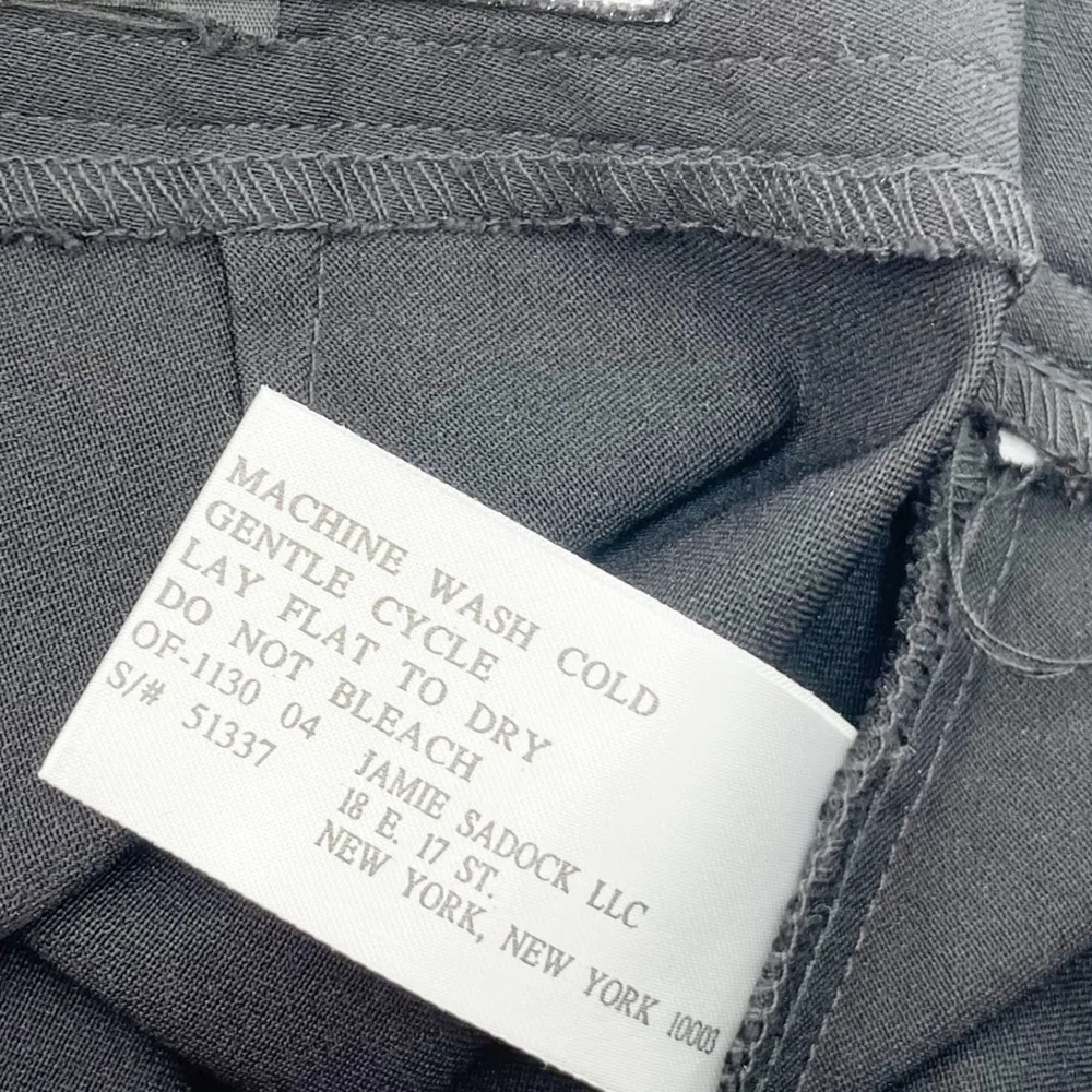 Jamie Sadock Women's Wrap Front Pleated Tennis Golf Skort Shorts Black Size 14 - Image 8