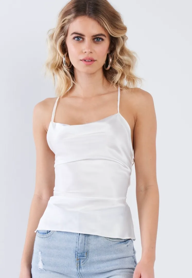 Boutique Satin Top M - Image 2