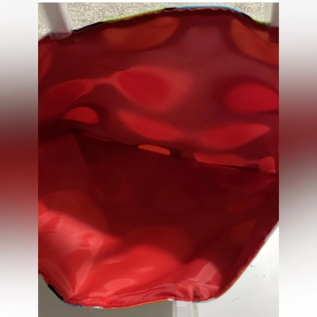 Estee Lauder Lisa Perry Sunglass Print Beach Blue Tote Bag - Image 8