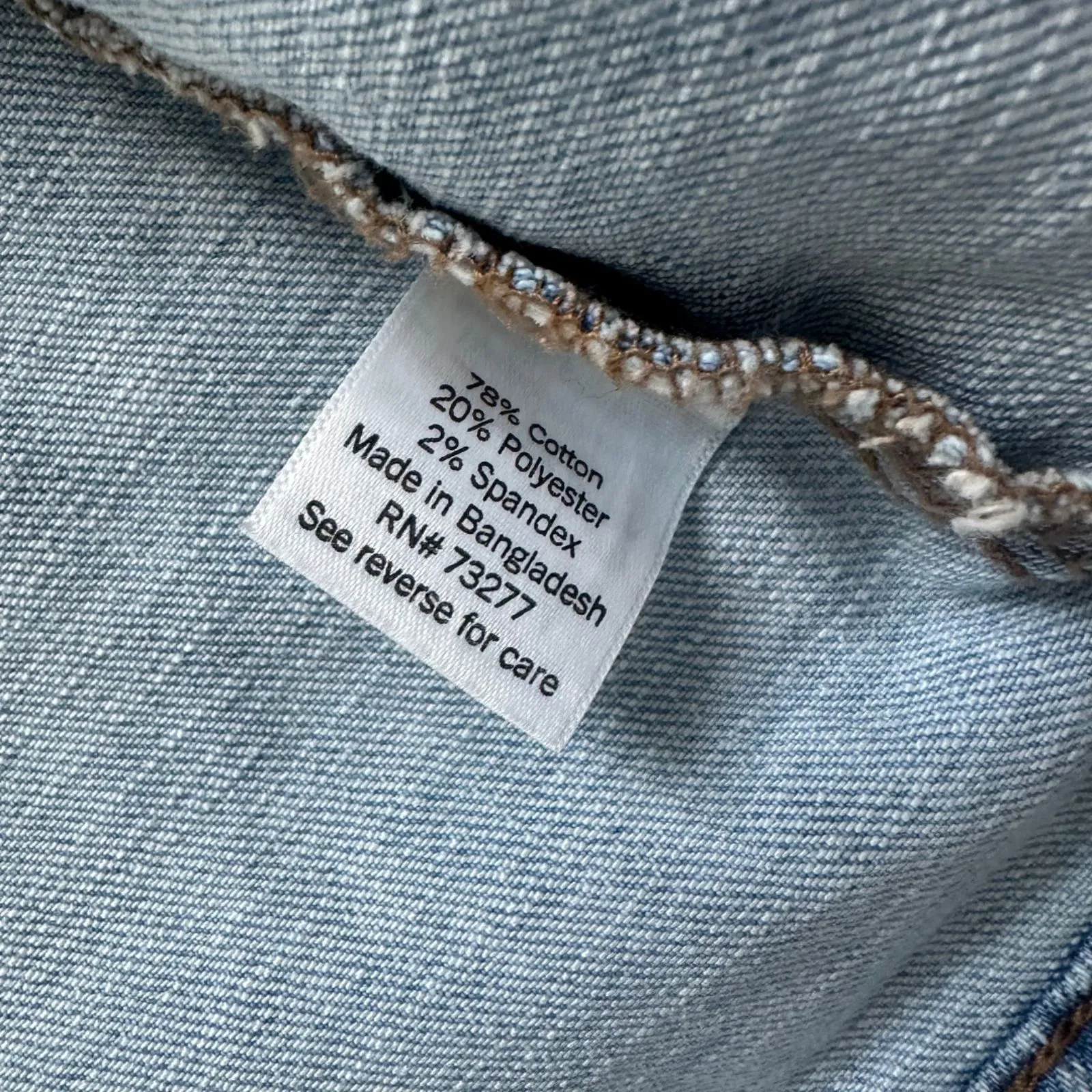 Sonoma Denim Button Front Jacket PL - Image 7