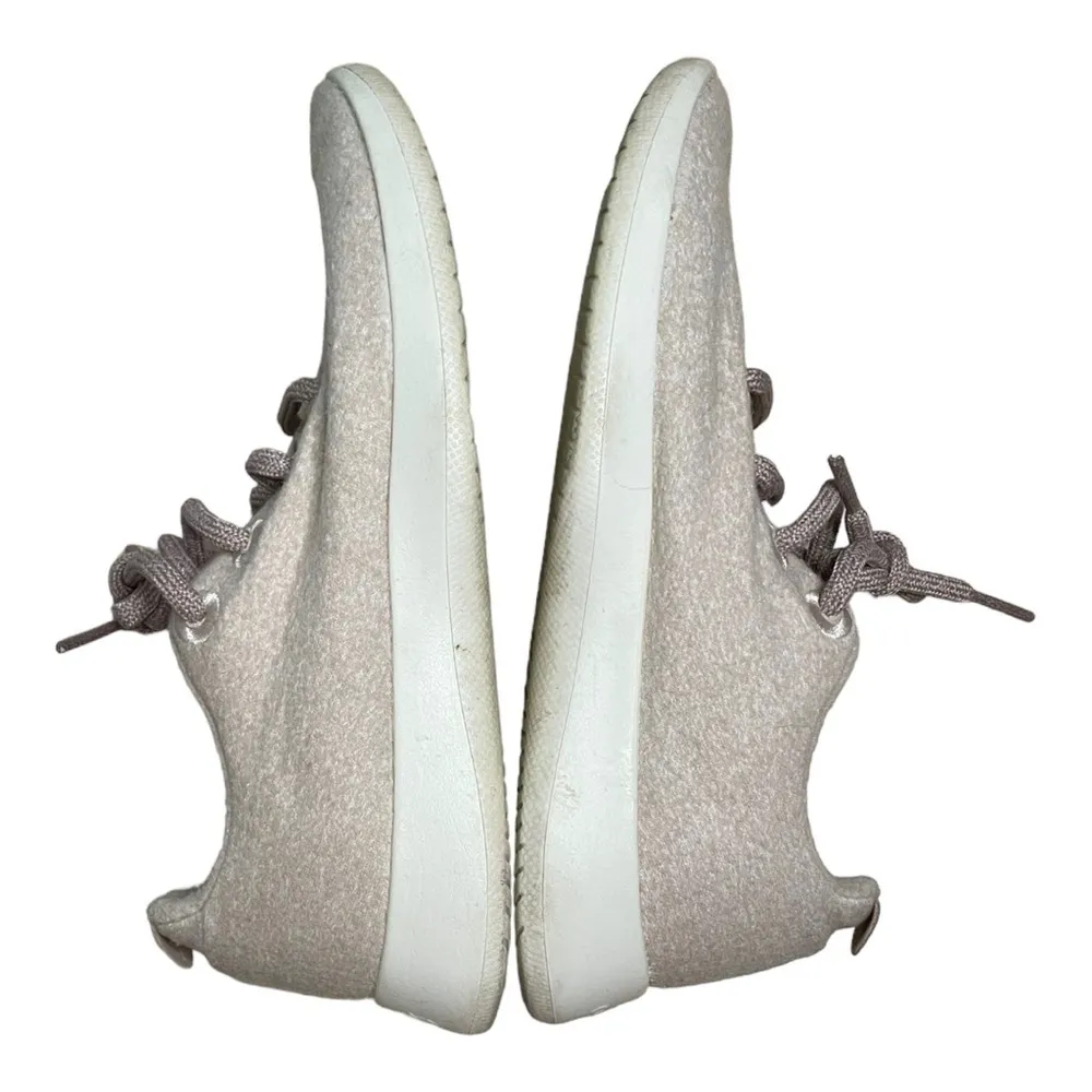 Allbirds Women’s Sneakers The Wool Runner Tennis Shoe Beige Size 6 - Image 2