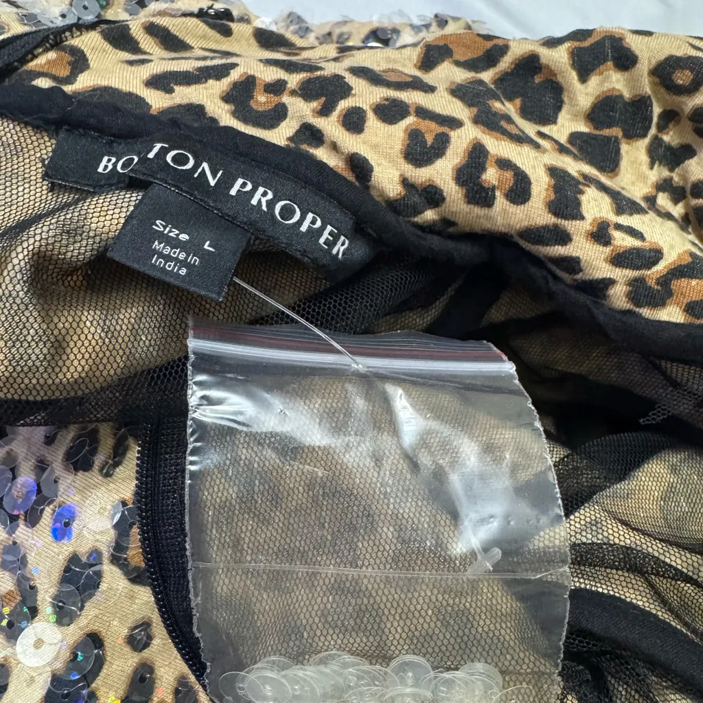 Boston Proper  Leopard Print Top - Image 6