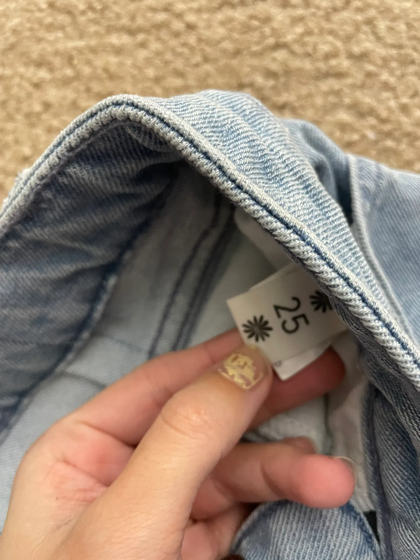 Woodstock Flare Bell Bottom Jeans - Image 6