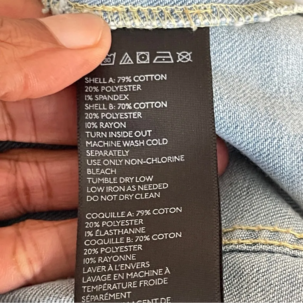 BDG | Mixed Media Hooded Stretch Denim Jacket Sz S - Image 7