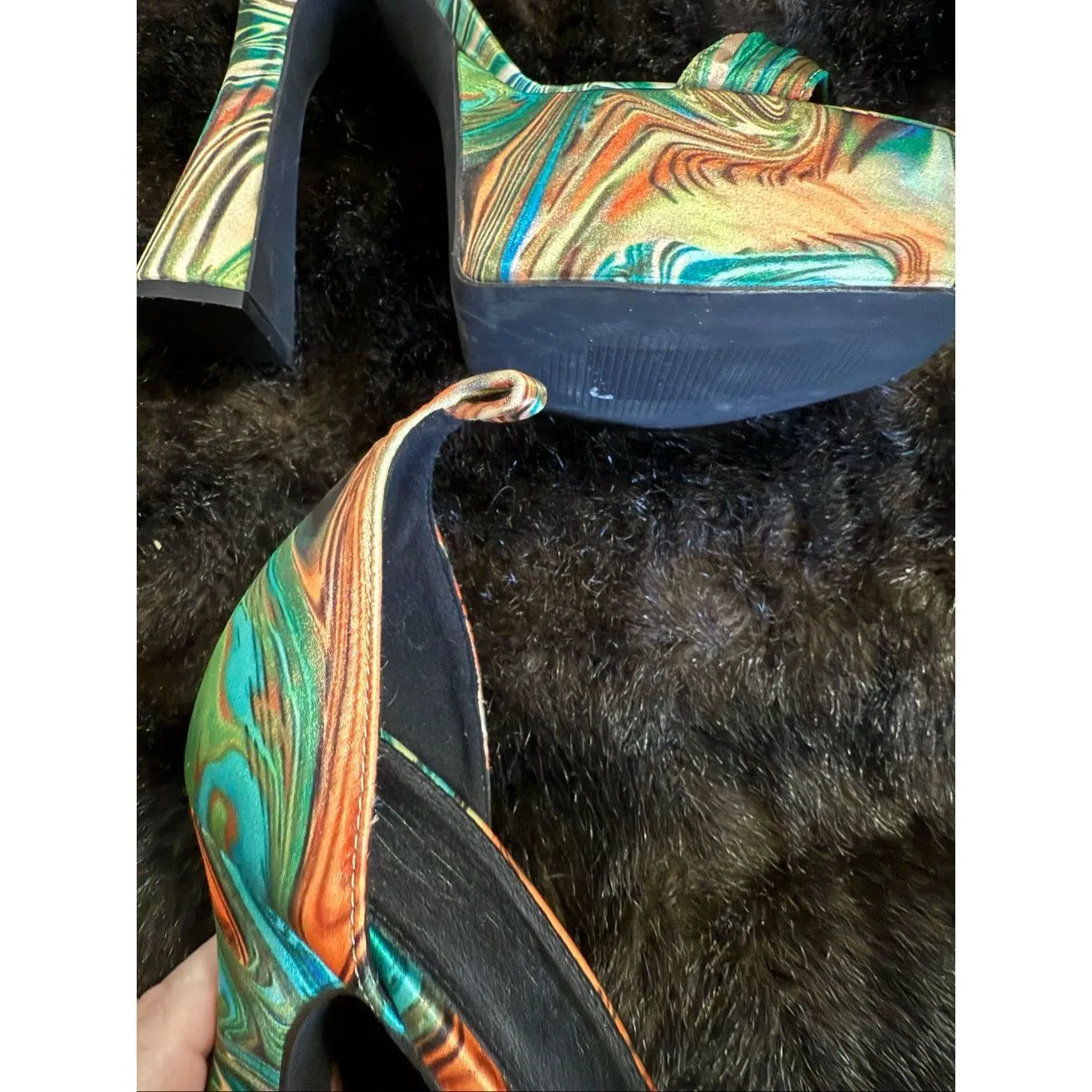 Dolls Kill Poster Girl x dolls kill Hypnotic Habits platforms heels 9 shoes - Image 5