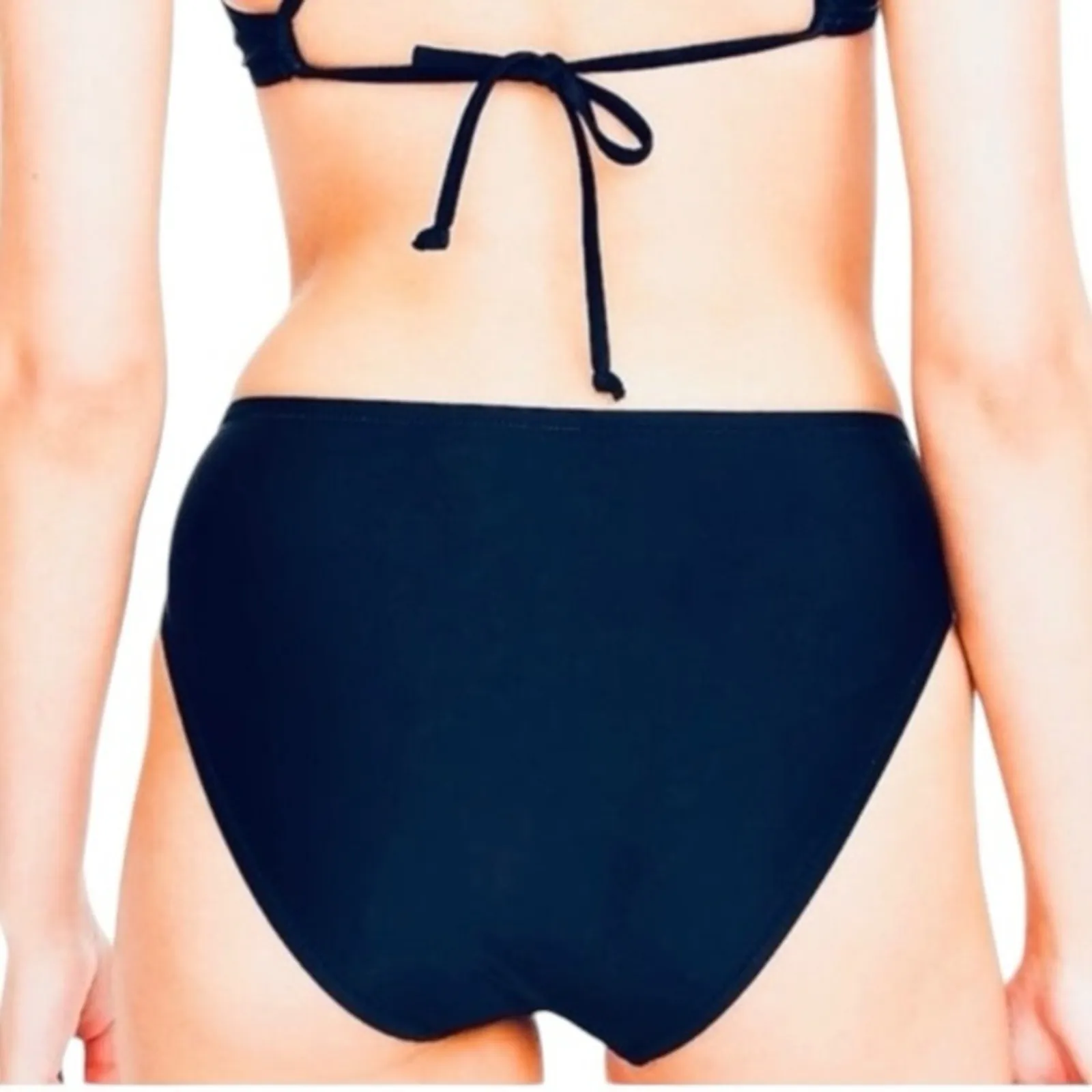 J.Crew Navy Blue Full Coverage Bikini Brief NWT Size XXL Swim Bottom - Image 2