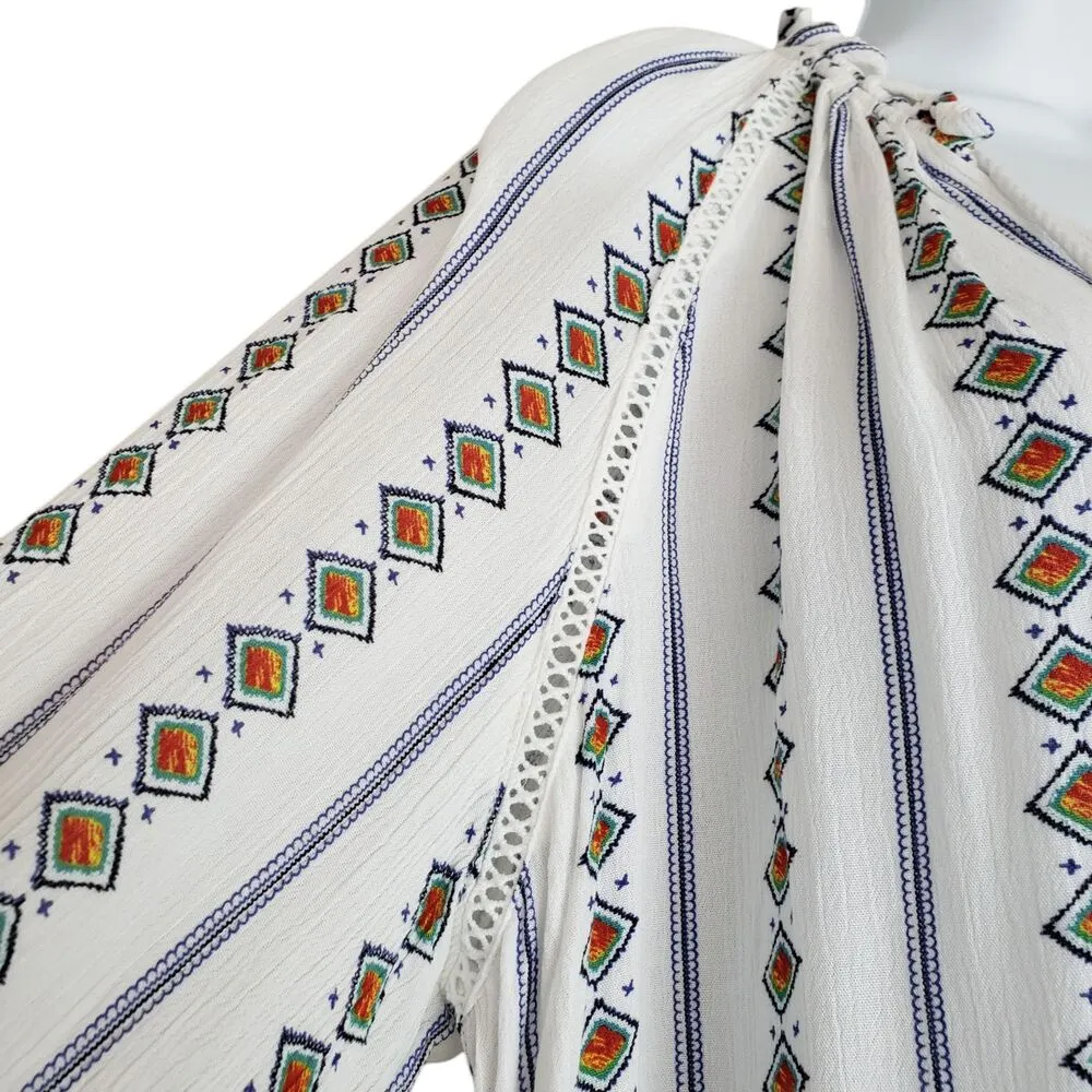 Rain Blouse Womens Large V - Image 12