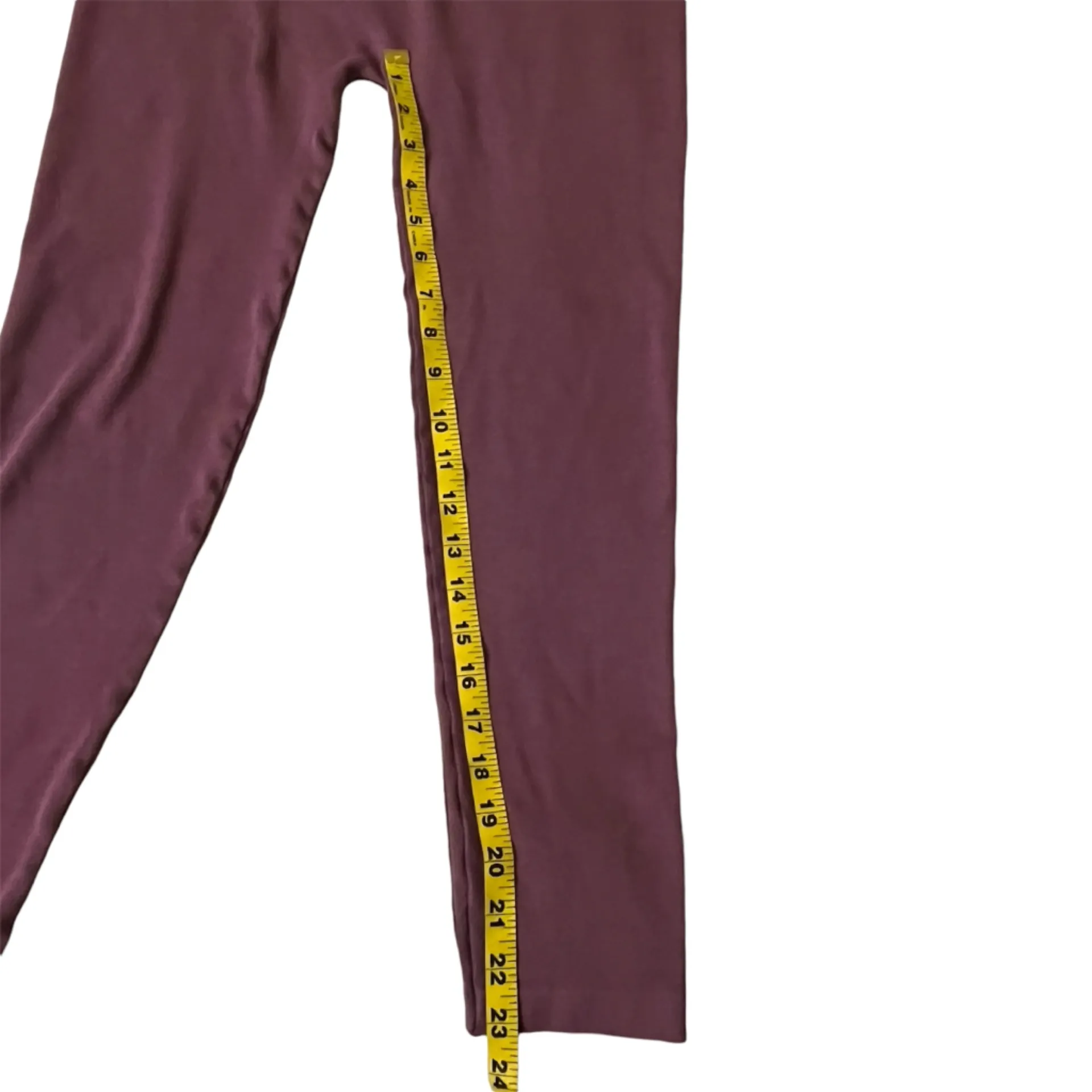 Feathers Maternity Leggings Purple Super Soft One Size‎ Size undefined - Image 12