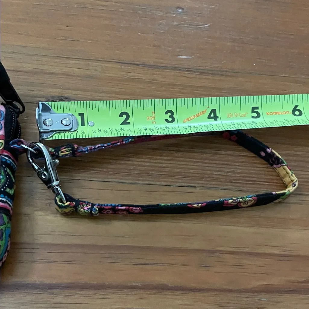 Vera Bradley Symphony In Hue Floral Wristlet Mini Bag Made in USA Retired - Image 7
