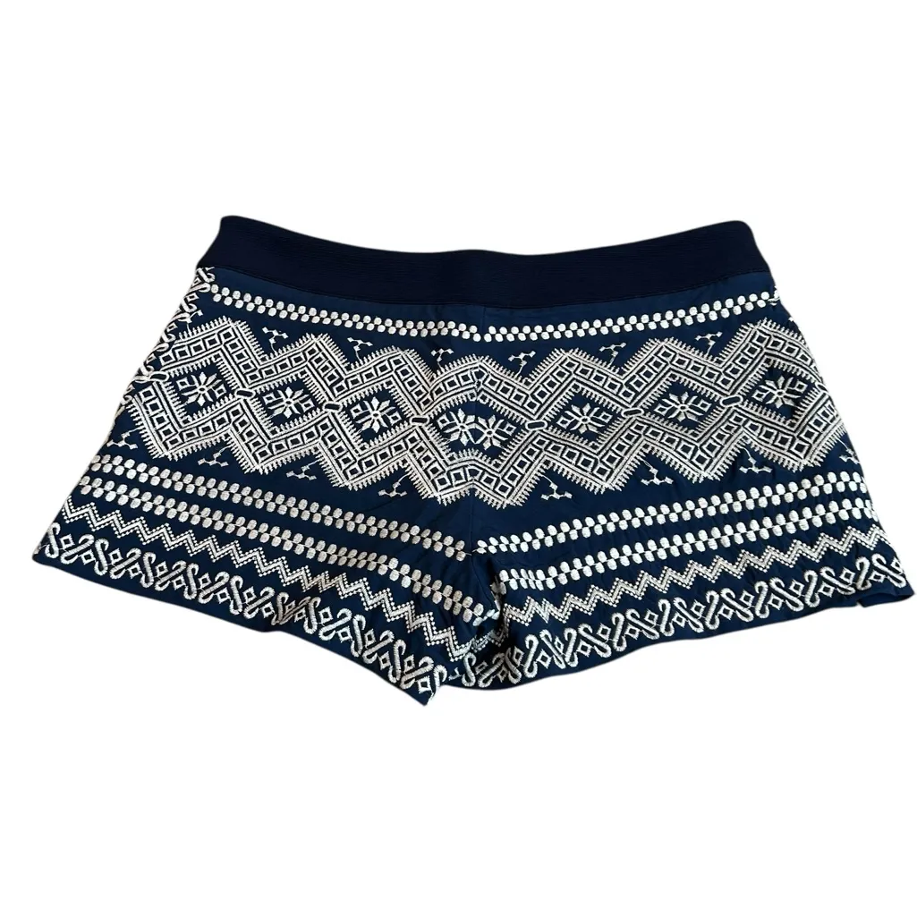THML embroidered blue shorts - Image 3
