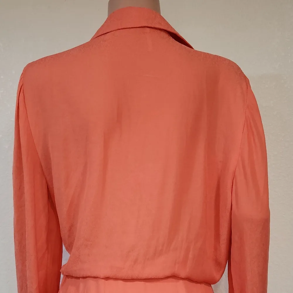 Free People Simone Dress Cinnabar Sienna Long Sleeve Blazer Mini Dress Sz XL - Image 7