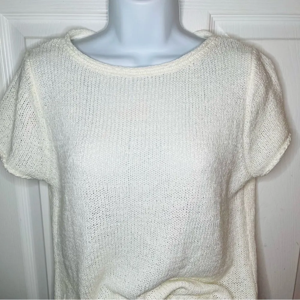 Martha Stewart Crean Sweater Blue Stripe Skort Set Mini Skirt Textured M NWT Size undefined - Image 2