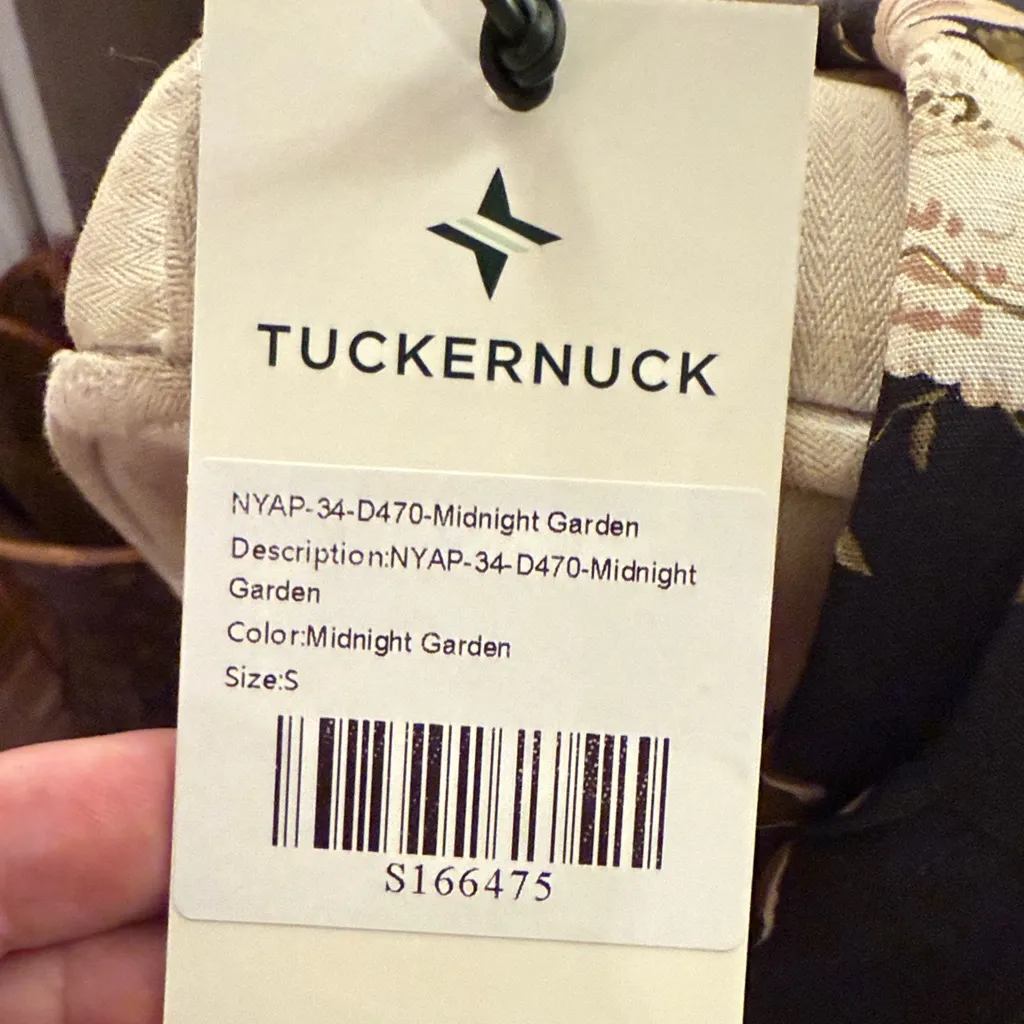 Tuckernuck Midnight Garden Maxi Dress Black - Image 4