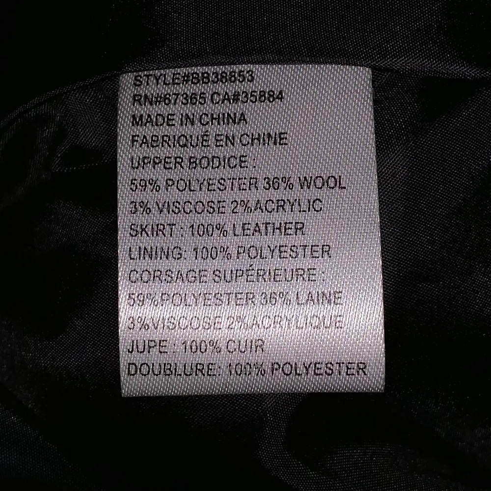 BB Dakota Serena Leather Dress - Image 7