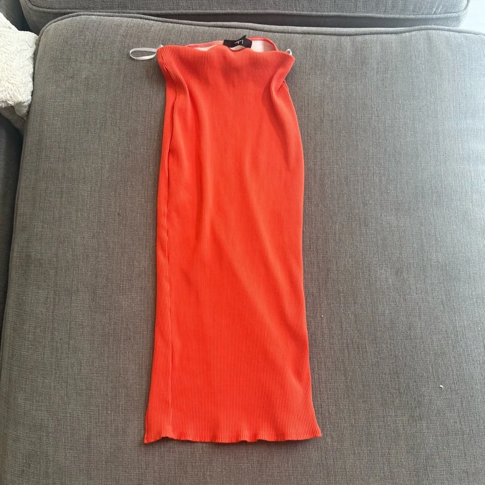 Lulus Midi Skirt Orange Size XS - Image 4