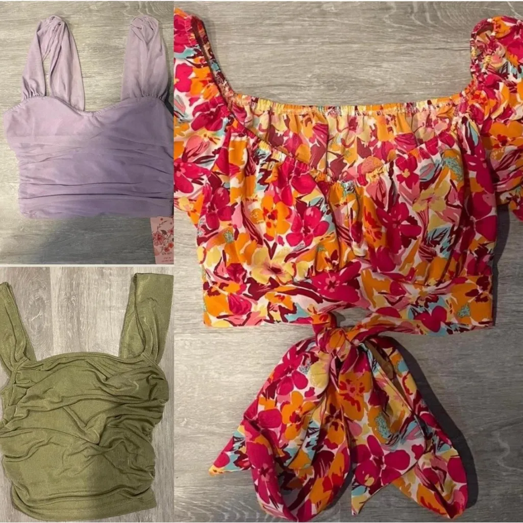 SHEIN Aesthetic Top Trio - Image 2