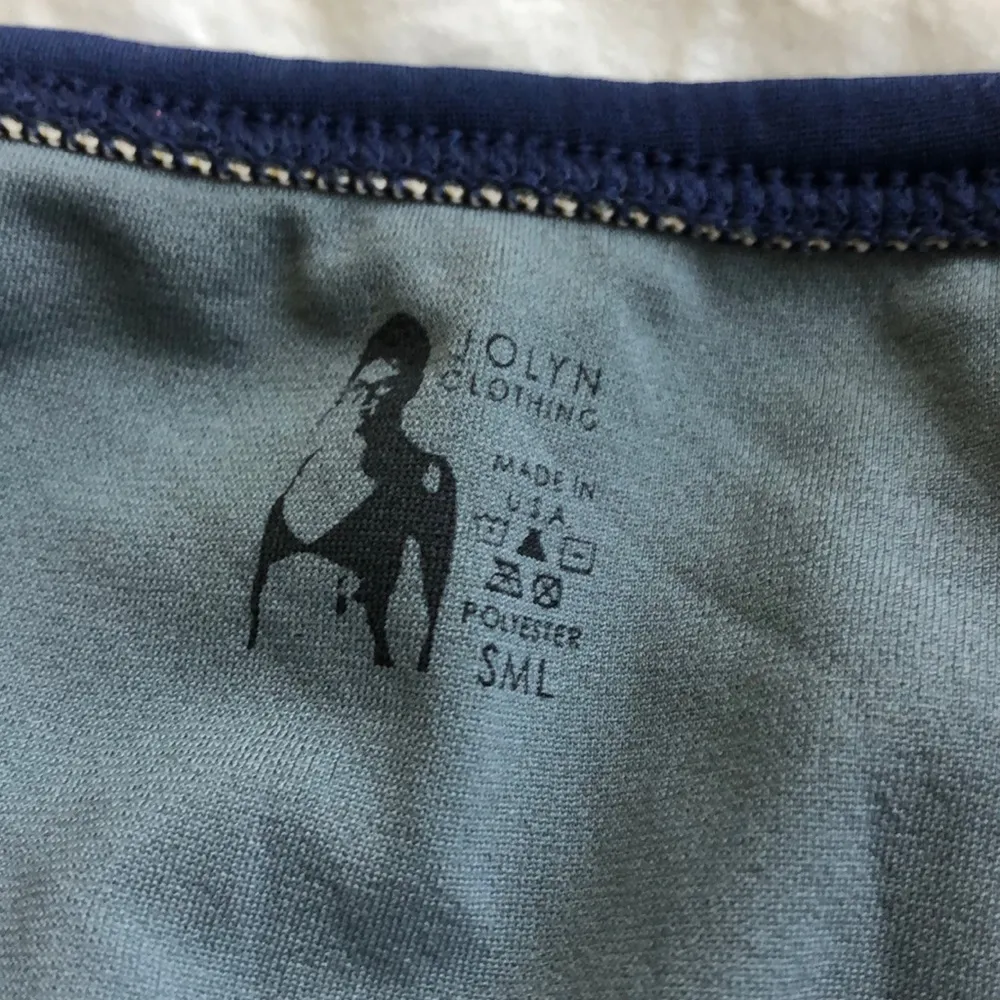 Jolyn Navy Bikini Bottoms - Image 2