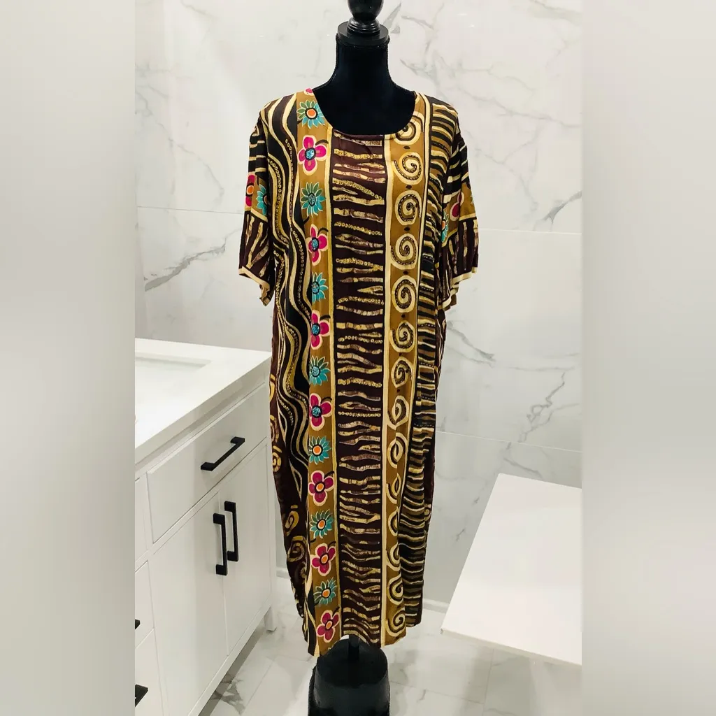 Comfy 🌼dressy🌺 dress in PLUS size Yellow Size 18 - Image 4