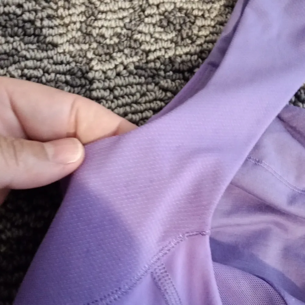 Lululemon Athletica Swank Tank In Power Purple Top Gym Running Womens Size 4 - Image 7