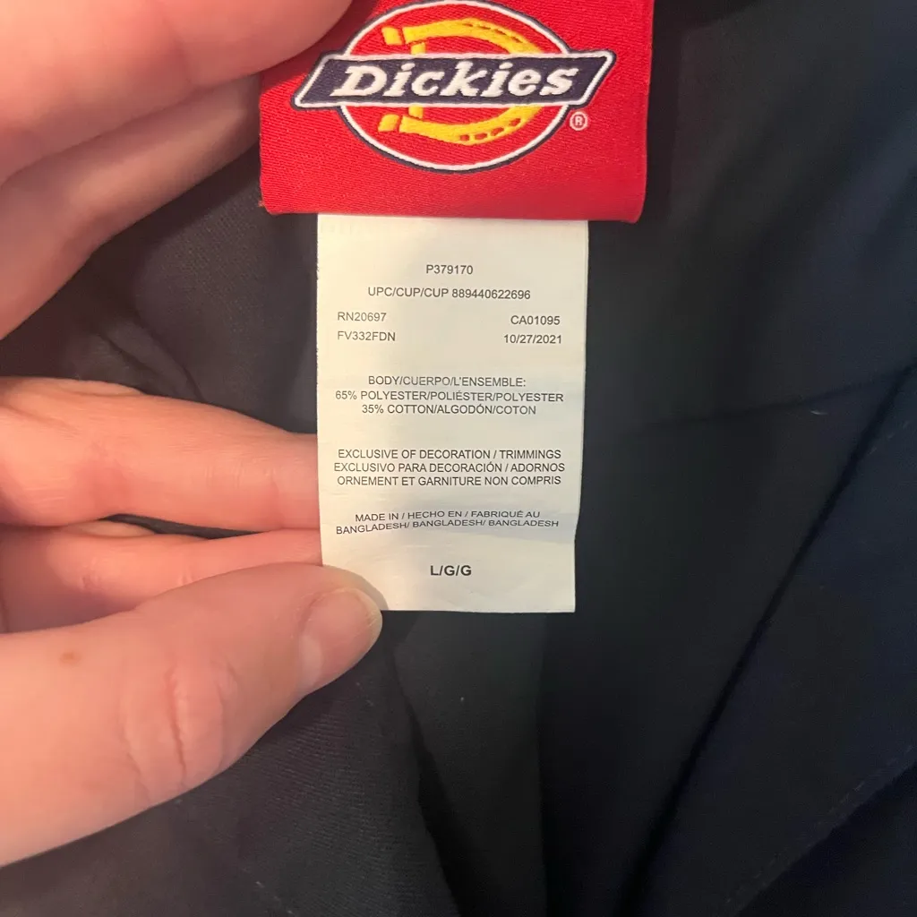 Dickies  Women's Classic Navy Jumpsuit - Image 3