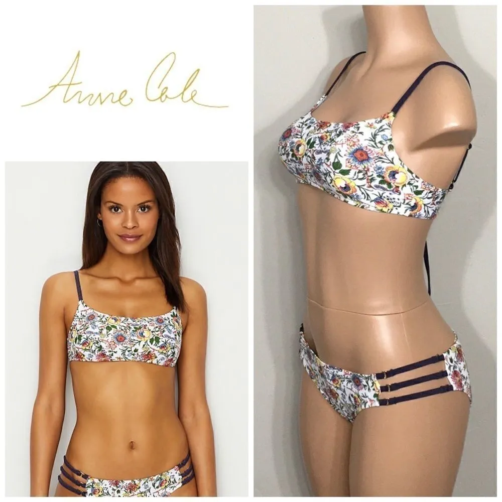 Anne Cole Strappy floral bikini set. NWT - Image 10