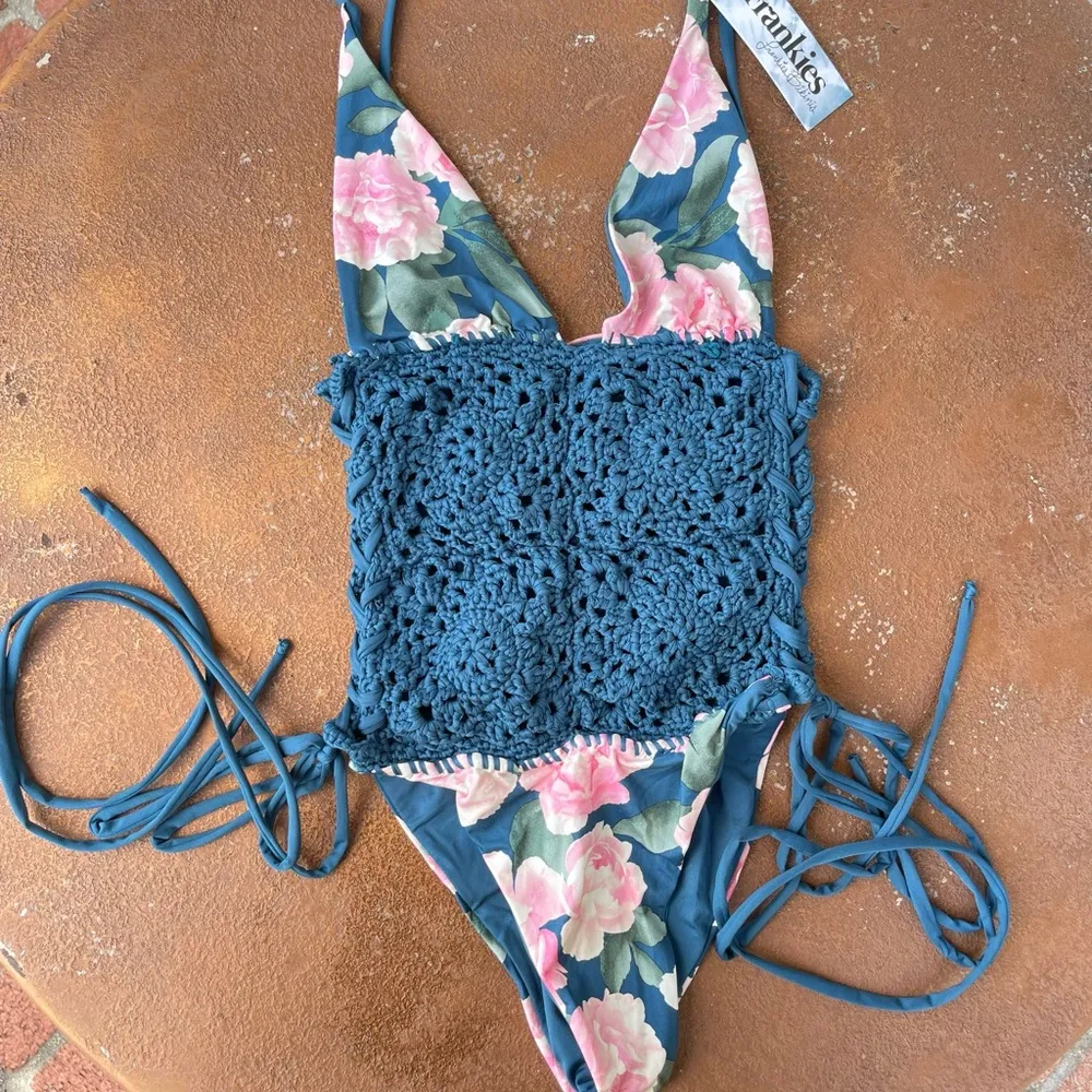 frankie's bikinis NWT Frankie’s Bikini Crochet Bikini - Image 2