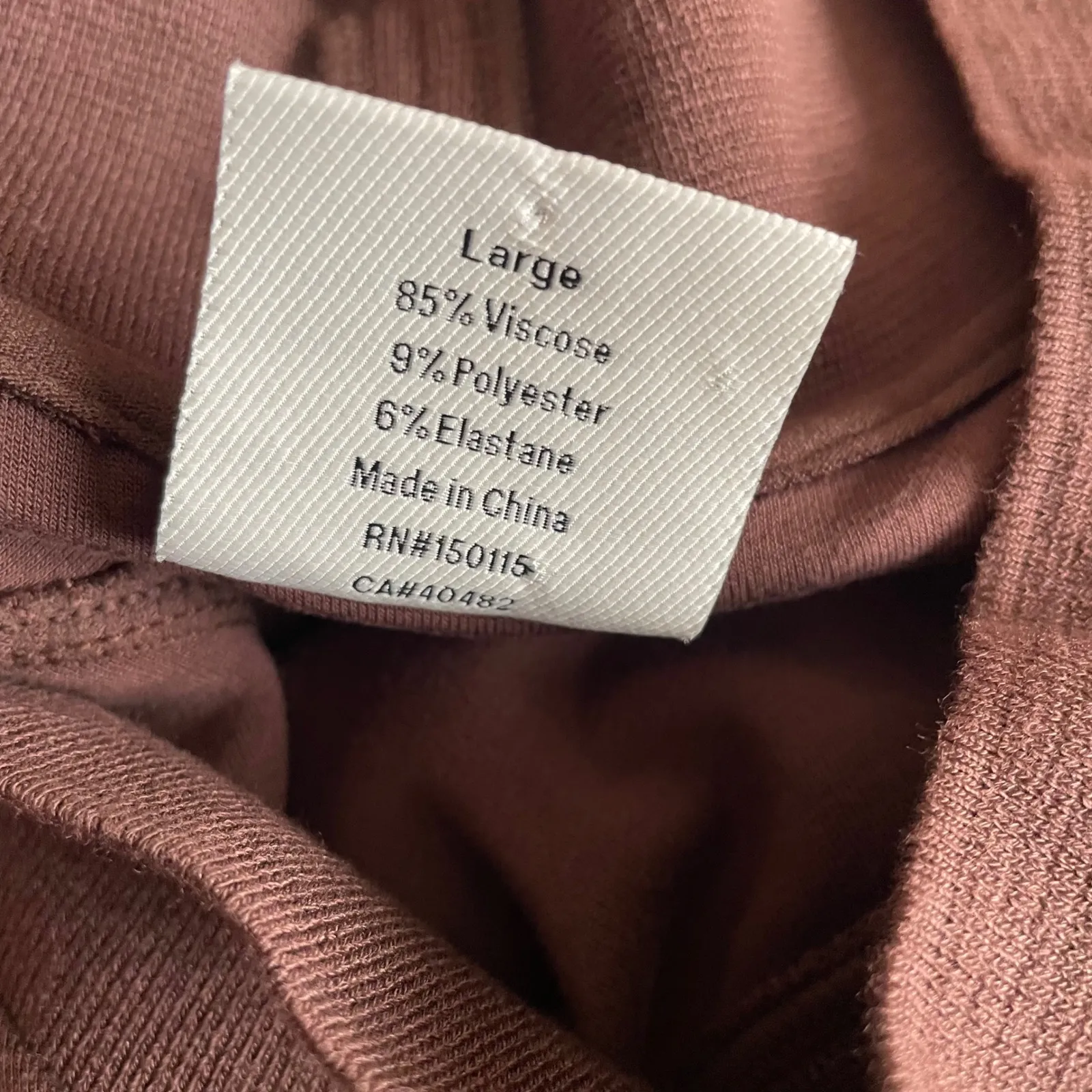 Varley Erin Midi Dress Anthropologie Chestnut Chocolate Brown Size Large - Image 6