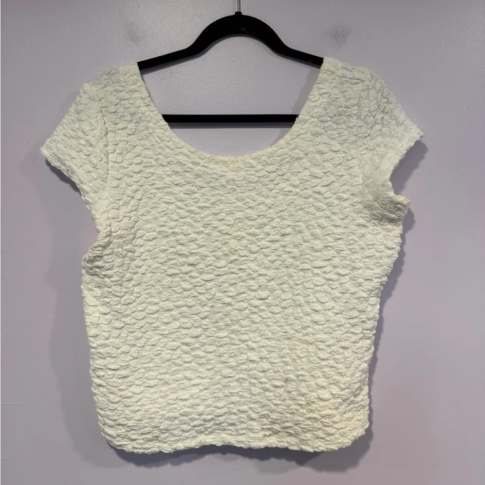 White Maeve Socialite Popcorn‎ tee - Image 3