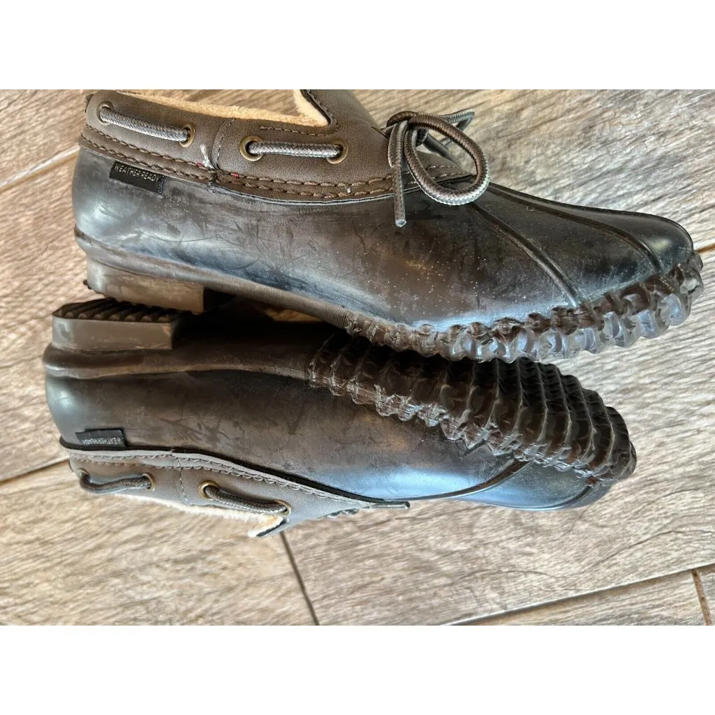 JBU Jambu Rain‎ Duck Boots Gwen Faux Fur Waterproof Shoes size 8 Garden Slip On - Image 12