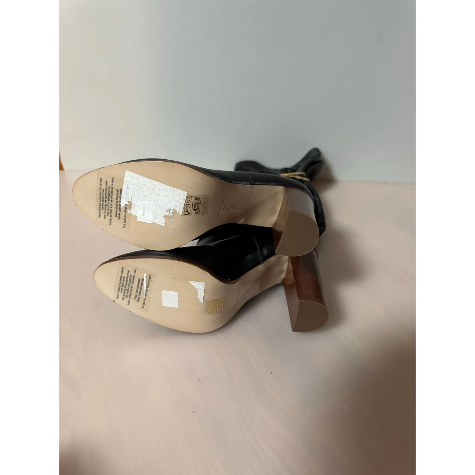 LK BENNETT Shelby Knee High Boot black size 8.5 EU 39 (New) $875.00 retail - Image 8