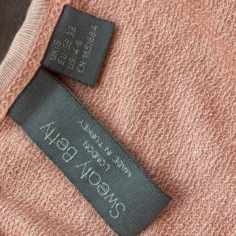 SWEATY BETTY Lace Up Strappy Back Sweatshirt Long Sleeve Top - 4/6 - Image 9