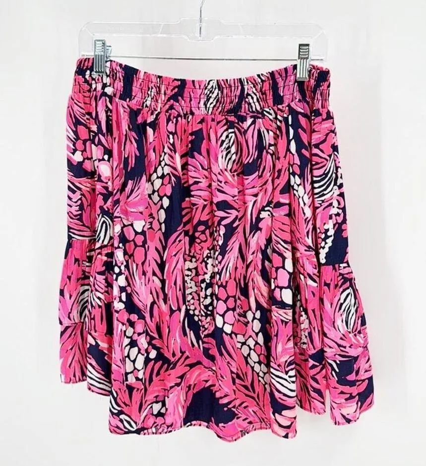 Lilly Pulitzer Tobyn Top Off The Shoulder lightweight summer vacation  size S - Image 7