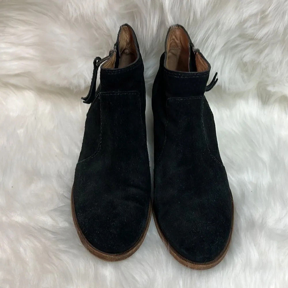 Madewell  The Janice Boot in Black Suede Size 9 D21 - Image 4