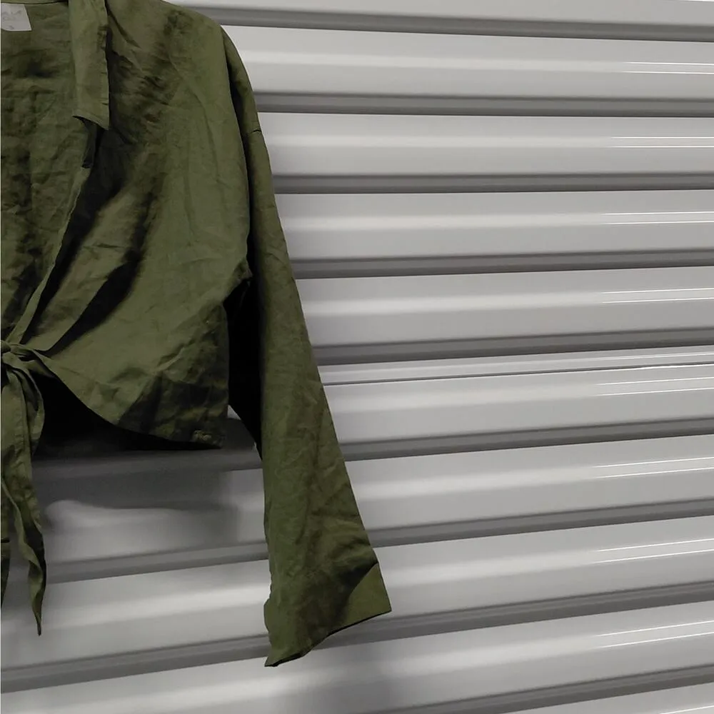 Calia By Carrie Underwood Beach Swim Cover Up Top Shirt Women Small Green Casual - Image 4