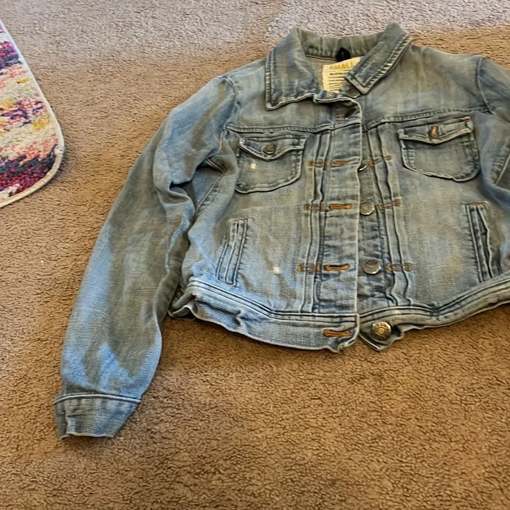 J crew small jean jacket - Image 4