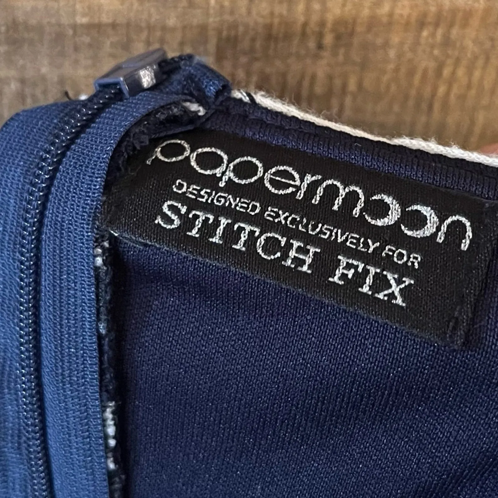 Papermoon By Stitchfix Navy Skirt Size Medium Petite‎ - Image 8