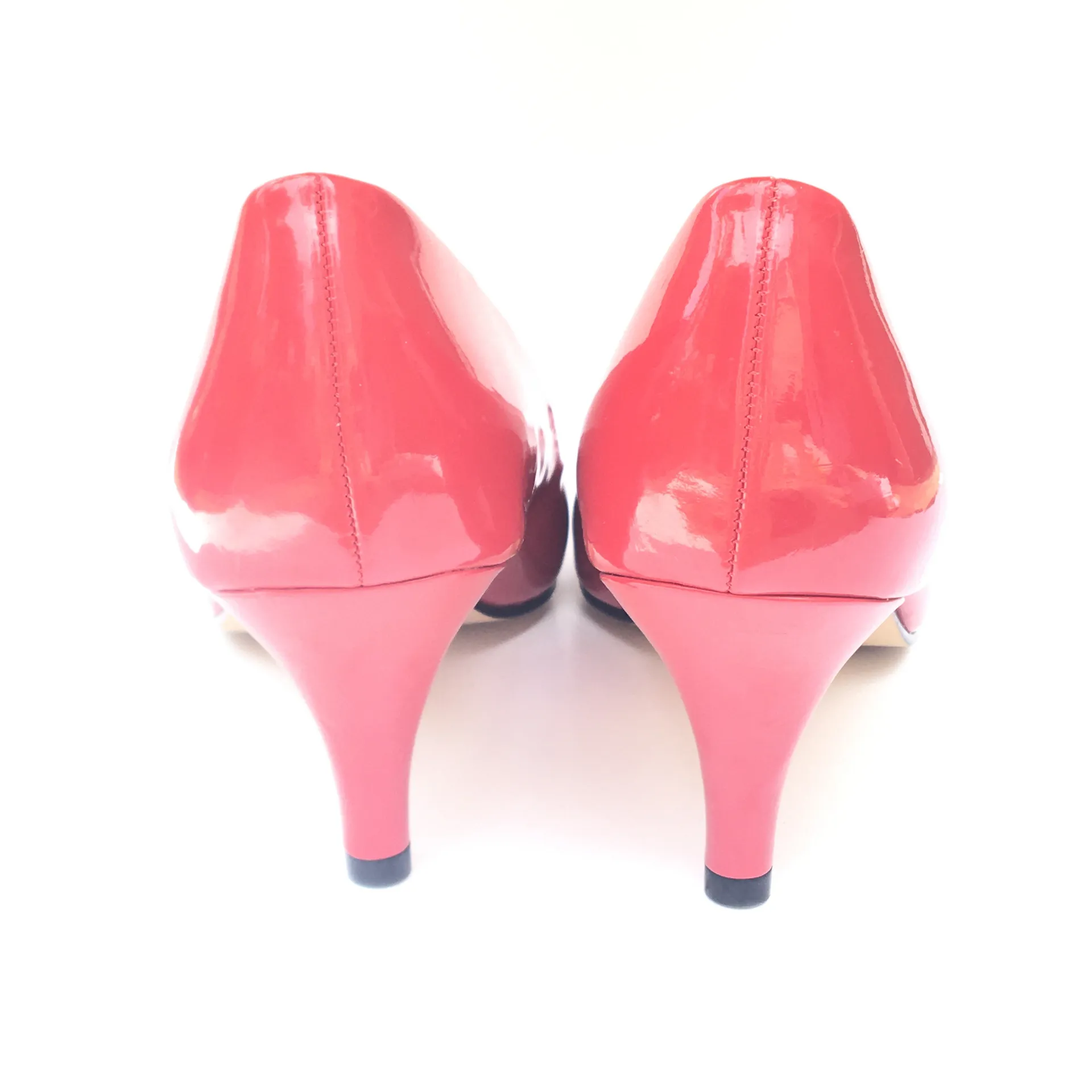 9.5 9 1/2 Beautiful Red  Heels Shoes Women’s - Image 4