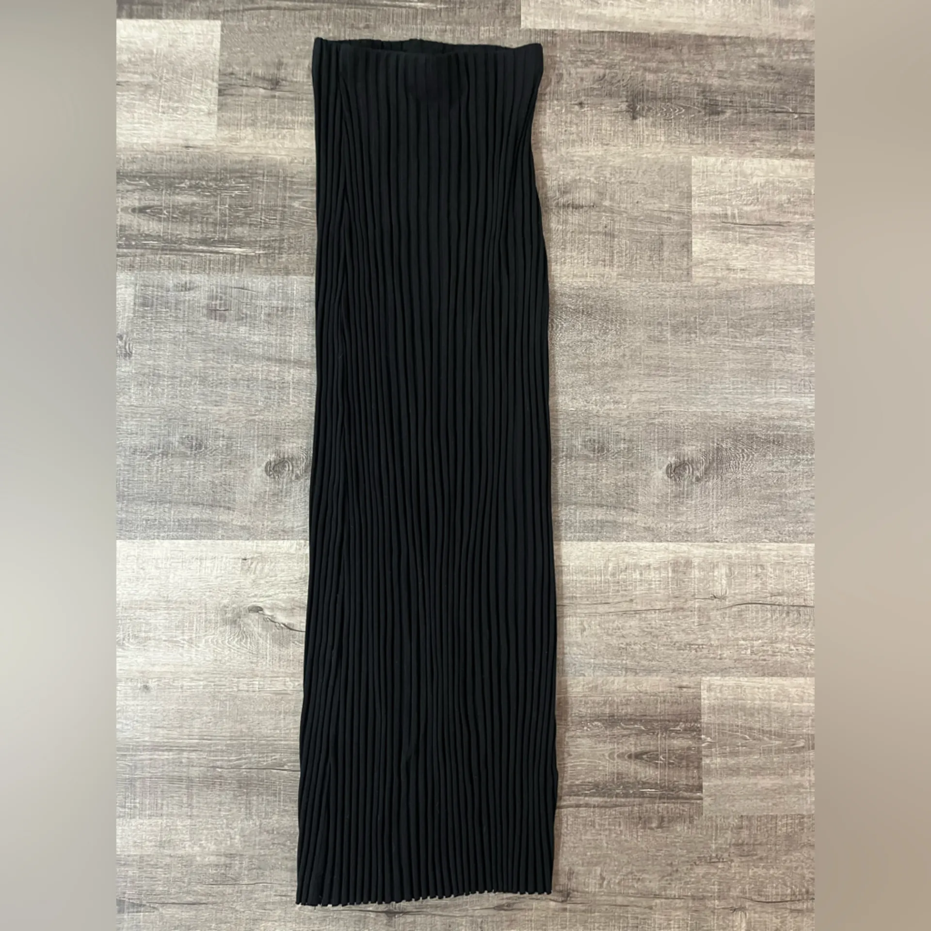 COTTON CITIZEN Capri Maxi Skirt in Black - Image 5