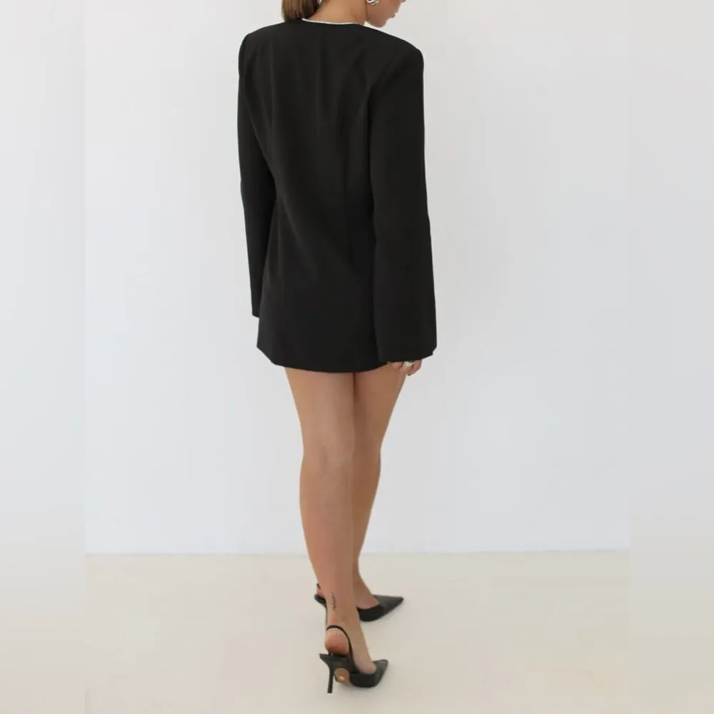 Rumored Disco Mini Dress Black Size XS - Image 8