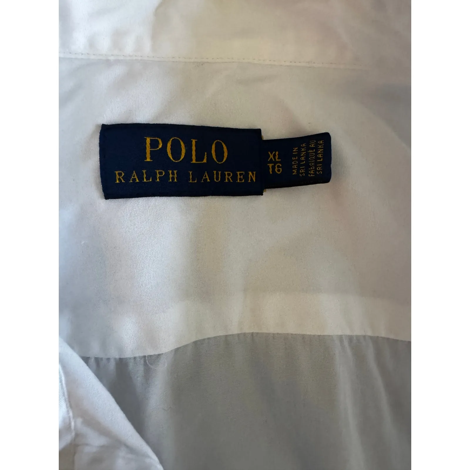Polo Ralph Lauren White Button - Image 5